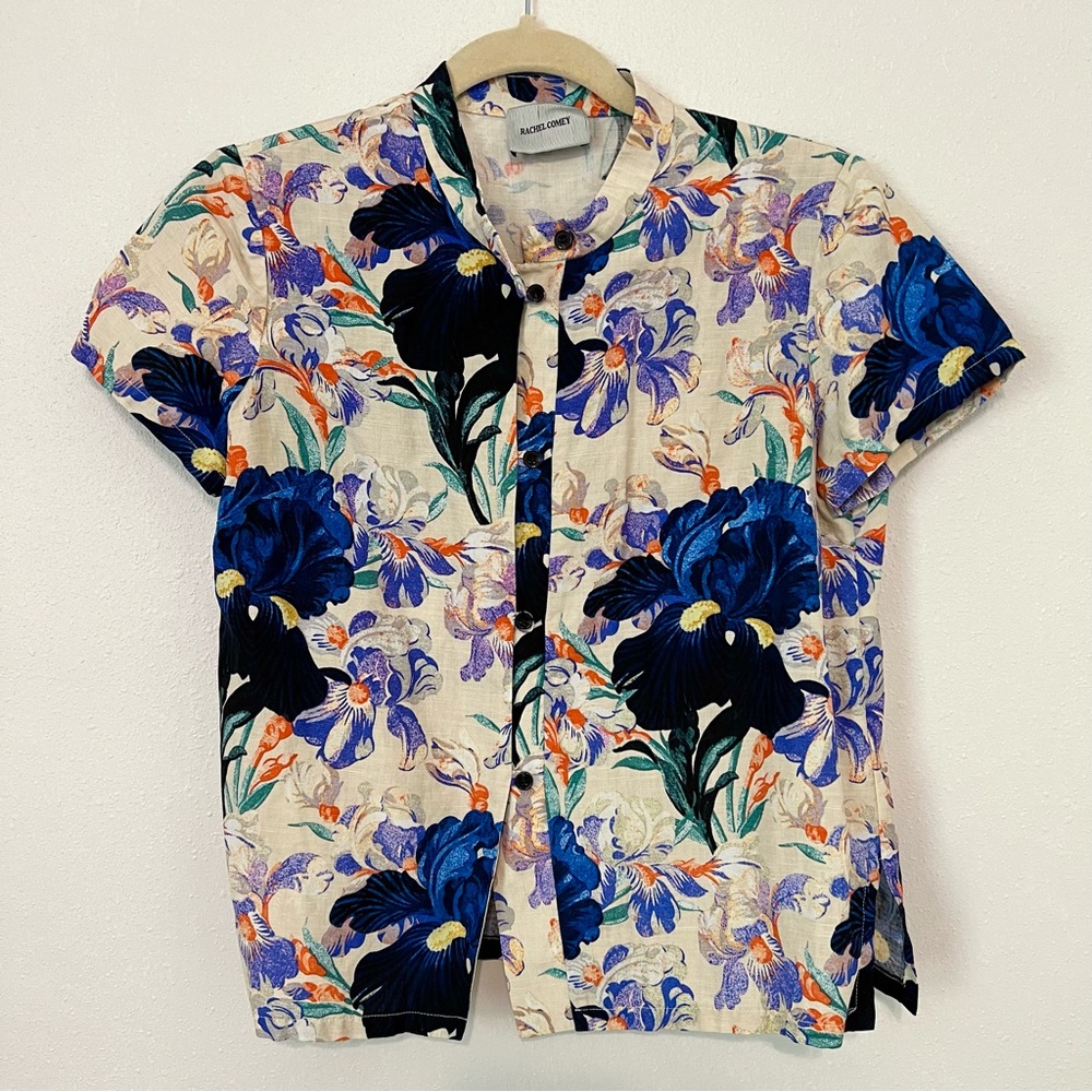 Rachel Comey Floral Button Down Shirt